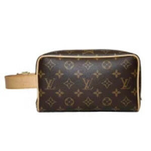 LOUIS VUITTON Locker Dopp Kit Monogram AB